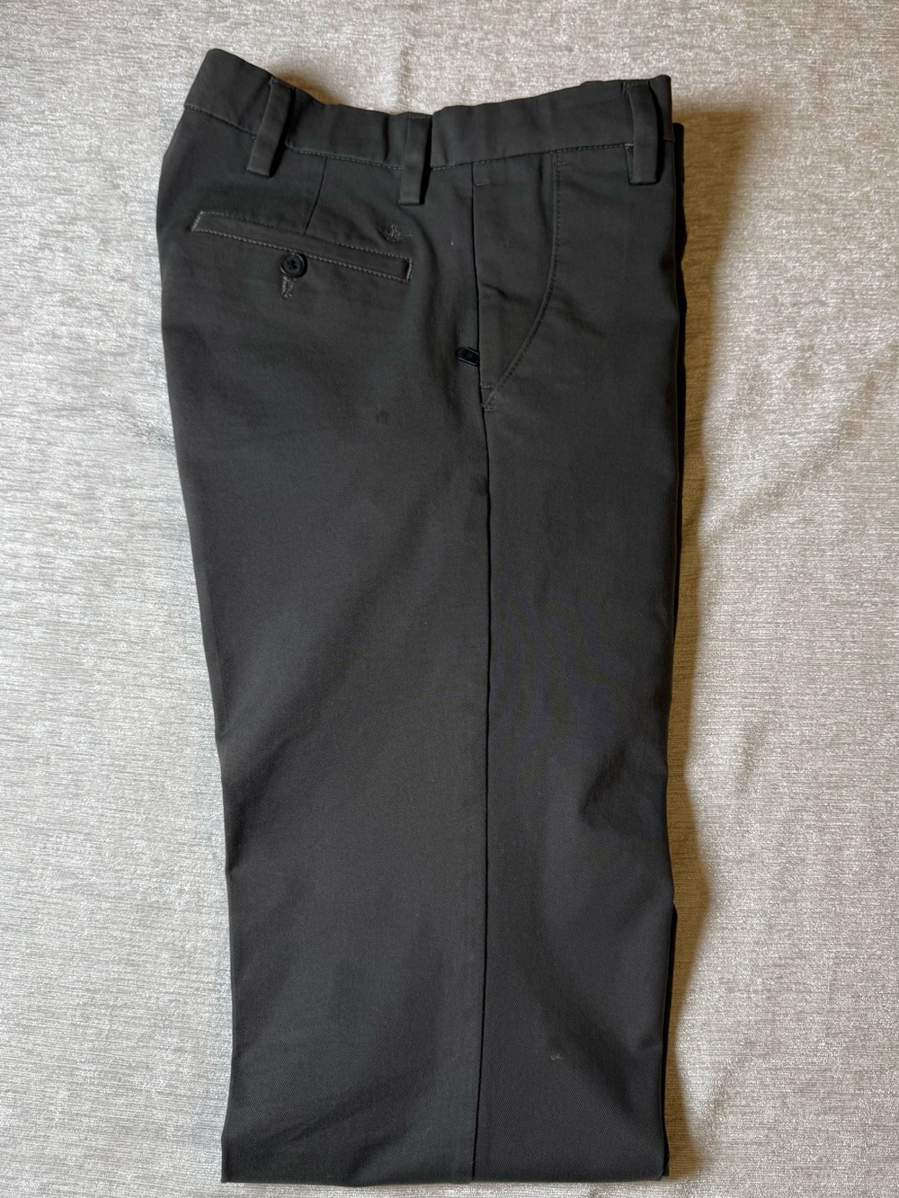 Dockers Black Flat-Front Dress Pants
